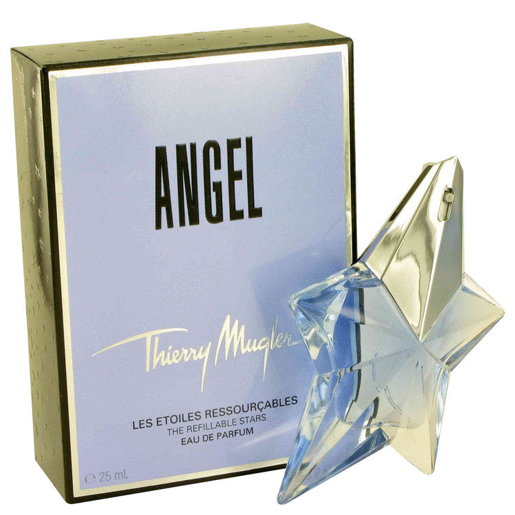 Angel Eau De Parfum Spray Refillable By Thierry Mugler 0.8 oz Eau De Parfum Spray Refillable