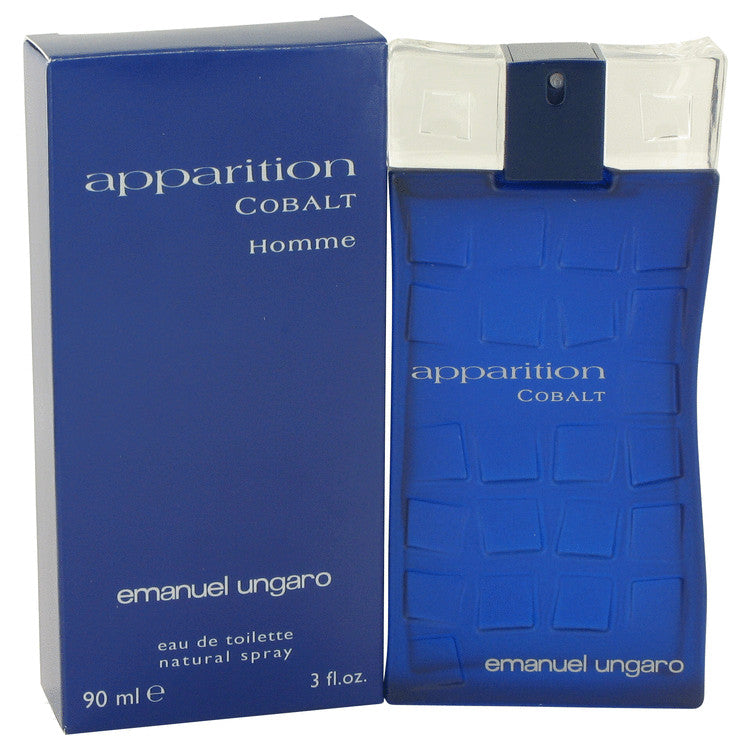 Apparition Cobalt Eau De Toilette Spray By Ungaro 3 oz Eau De Toilette Spray