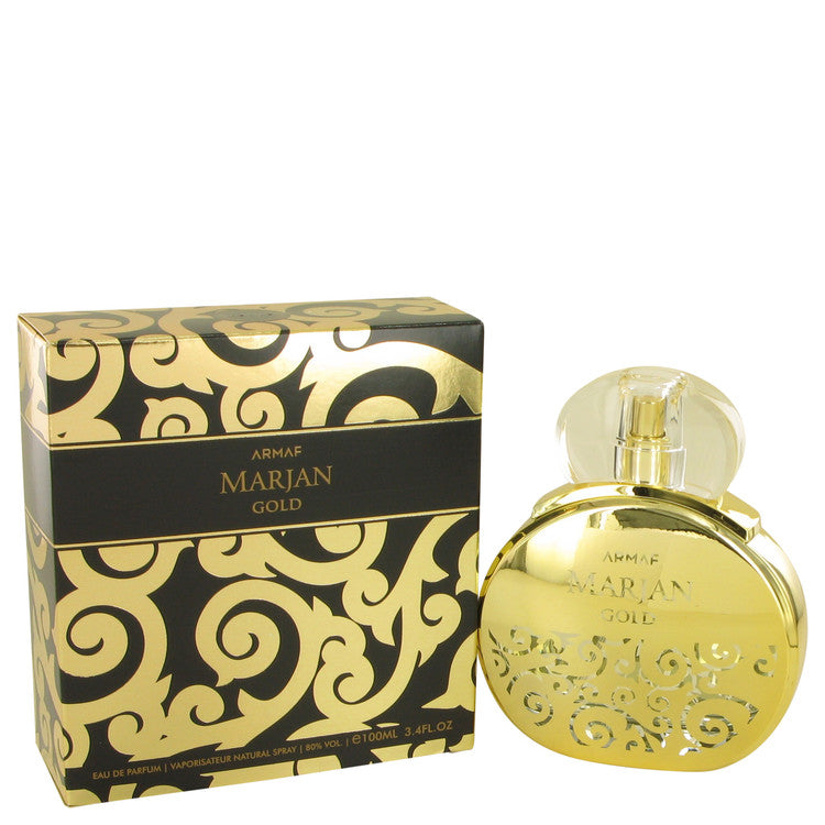 Armaf Marjan Gold Eau De Parfum Spray By Armaf 3.4 oz Eau De Parfum Spray