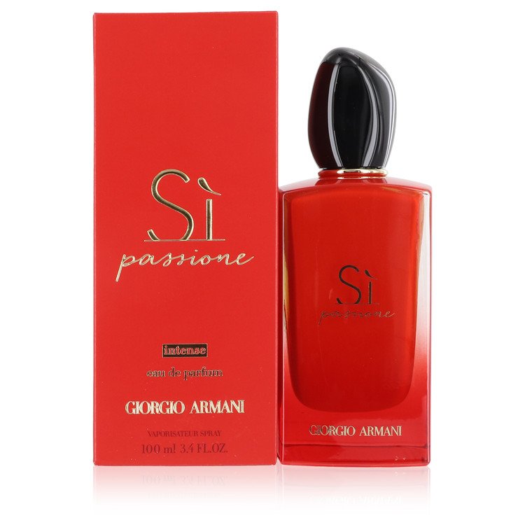 Armani Si Passione Intense Eau De Parfum Spray By Giorgio Armani 3.4 oz Eau De Parfum Spray