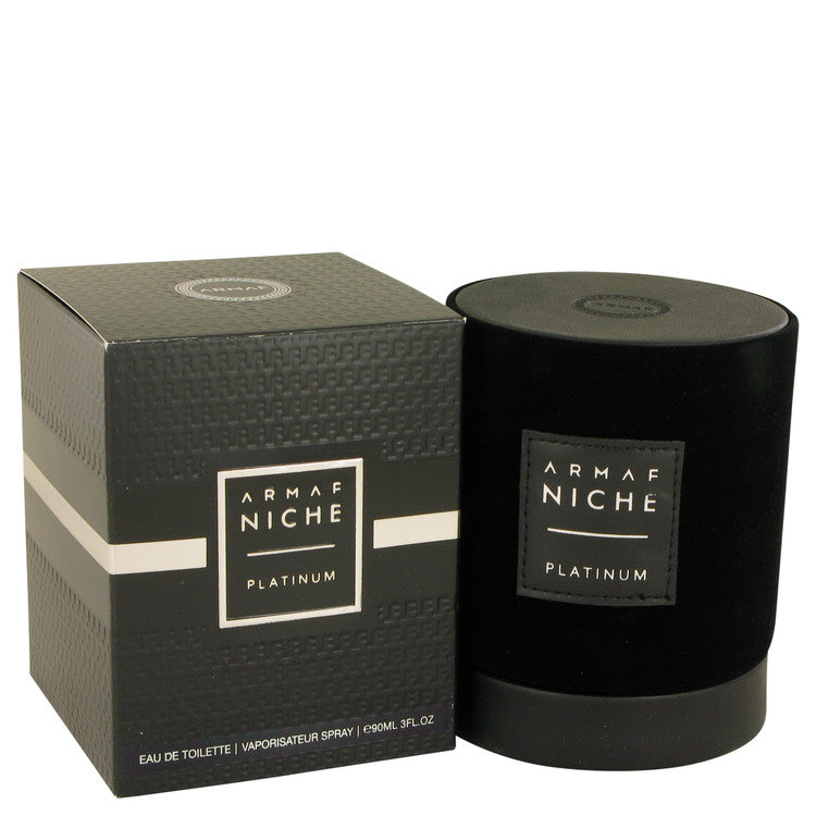 Armaf Niche Platinum Eau De Toilette Spray By Armaf 3 oz Eau De Toilette Spray