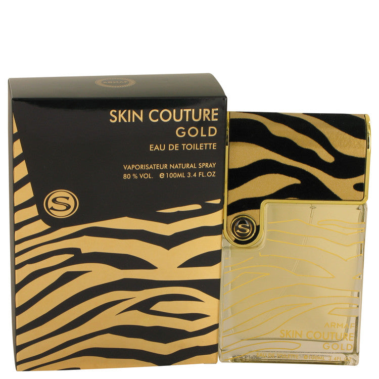 Armaf Skin Couture Gold Eau De Toilette Spray By Armaf 3.4 oz Eau De Toilette Spray