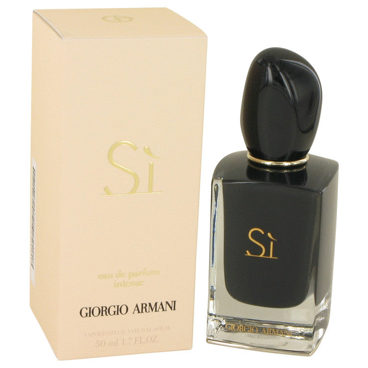 Armani Si Intense Eau De Parfum Spray By Giorgio Armani 1.7 oz Eau De Parfum Spray