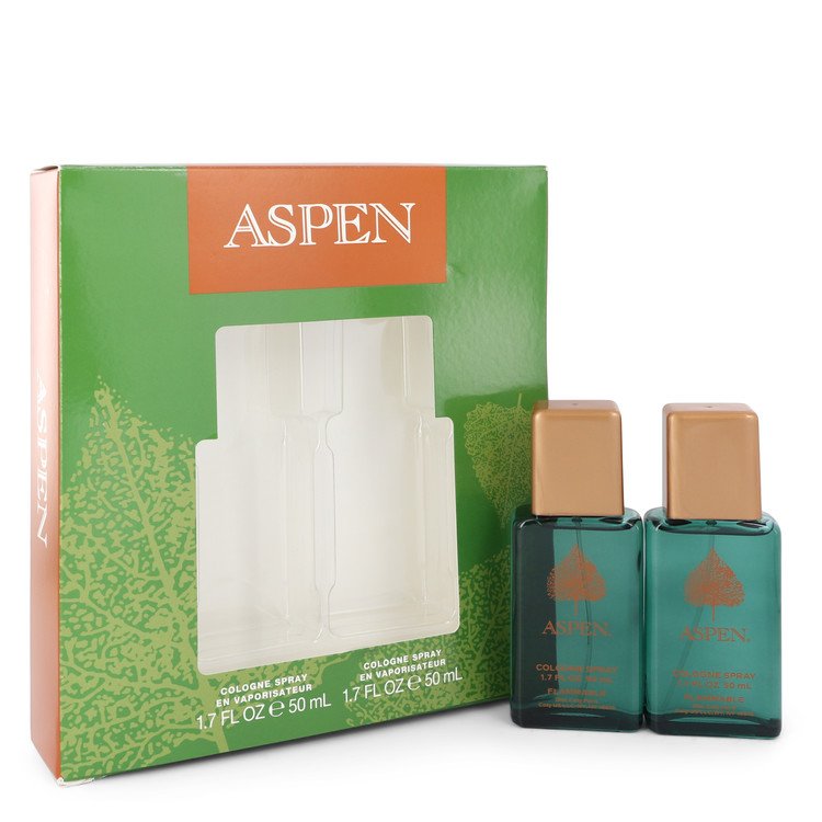 Aspen Gift Set By Coty Two 1.7 oz Cologne Sprays