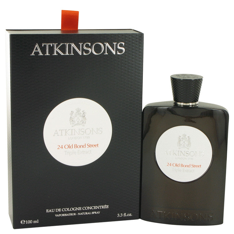 24 Old Bond Street Triple Extract Eau De Cologne Concentree Spray By Atkinsons 3.3 oz Eau De Cologne Concentree Spray