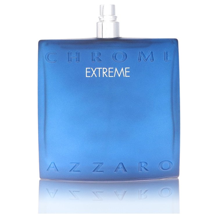 Chrome Extreme Eau De Parfum Spray (Tester) By Azzaro 3.4 oz Eau De Parfum Spray