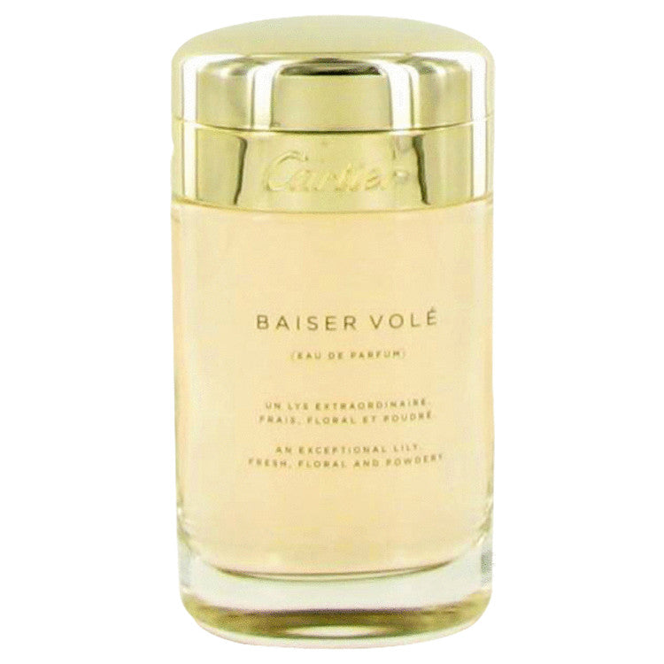 Baiser Vole Eau De Parfum Spray (Tester) By Cartier 3.4 oz Eau De Parfum Spray