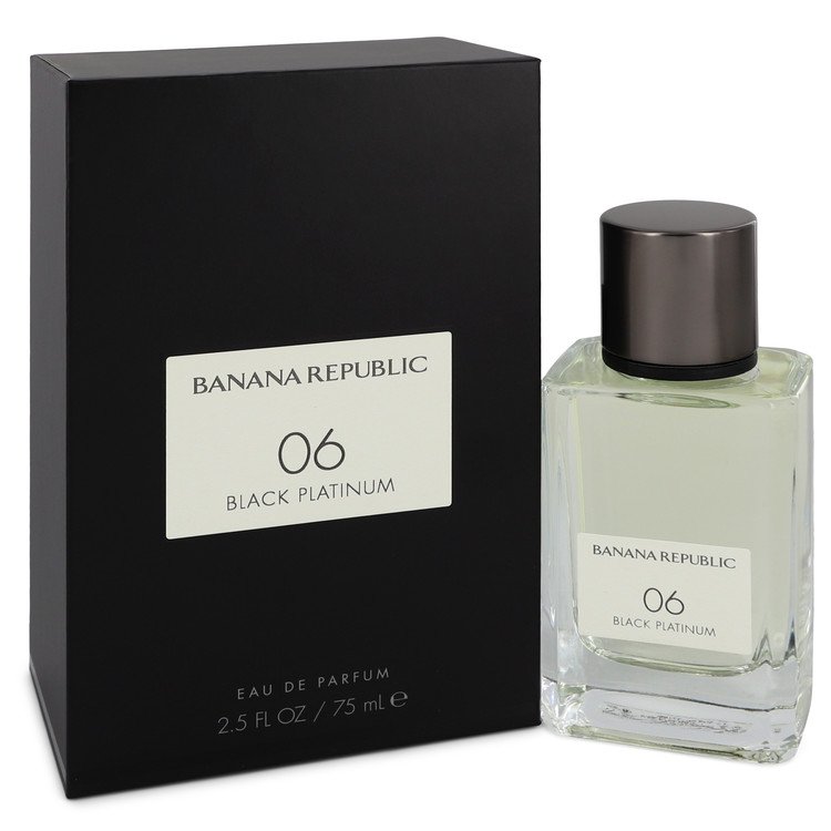 Banana Republic 06 Black Platinum Eau De Parfum Spray (Unisex) By Banana Republic 2.5 oz Eau De Parfum Spray