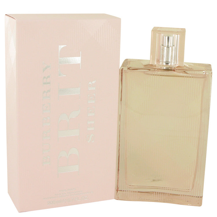 Burberry Brit Sheer Eau De Toilette Spray By Burberry 6.7 oz Eau De Toilette Spray