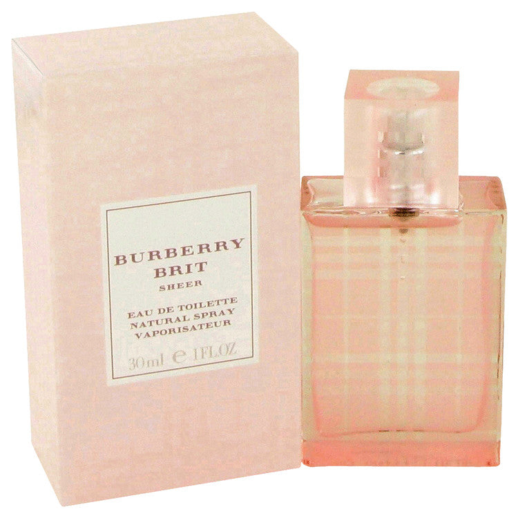 Burberry Brit Sheer Eau De Toilette Spray By Burberry 1 oz Eau De Toilette Spray