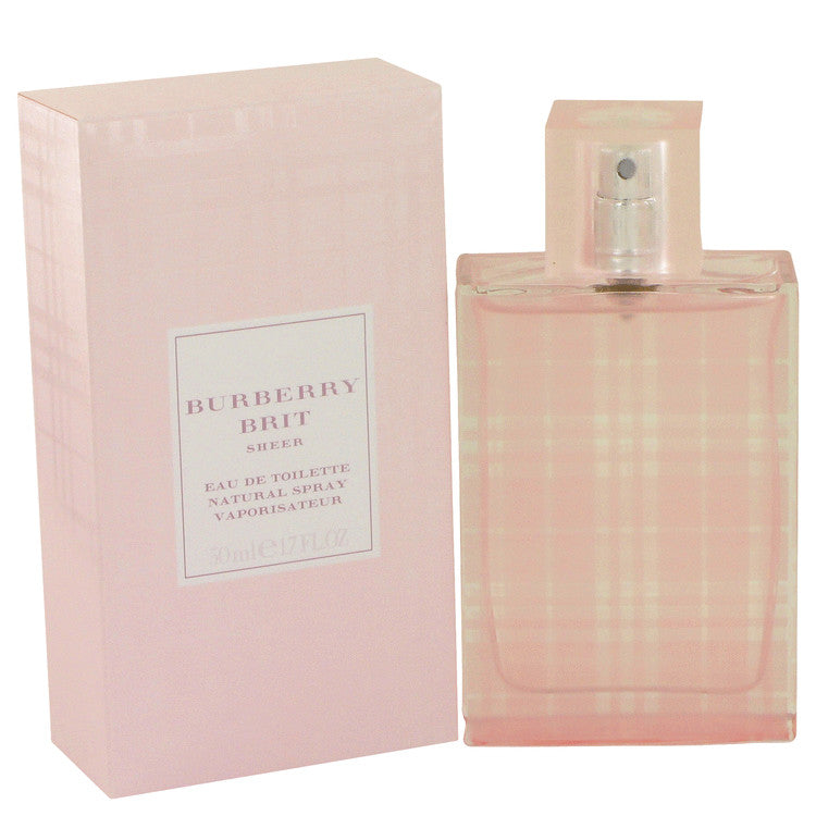 Burberry Brit Sheer Eau De Toilette Spray By Burberry 1.7 oz Eau De Toilette Spray