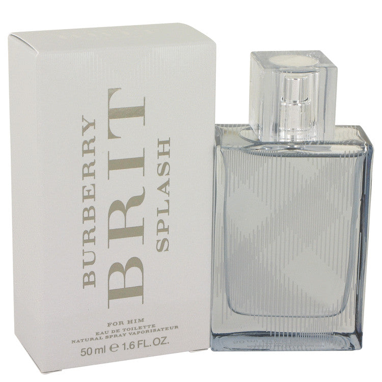 Burberry Brit Splash Eau De Toilette Spray By Burberry 1.6 oz Eau De Toilette Spray