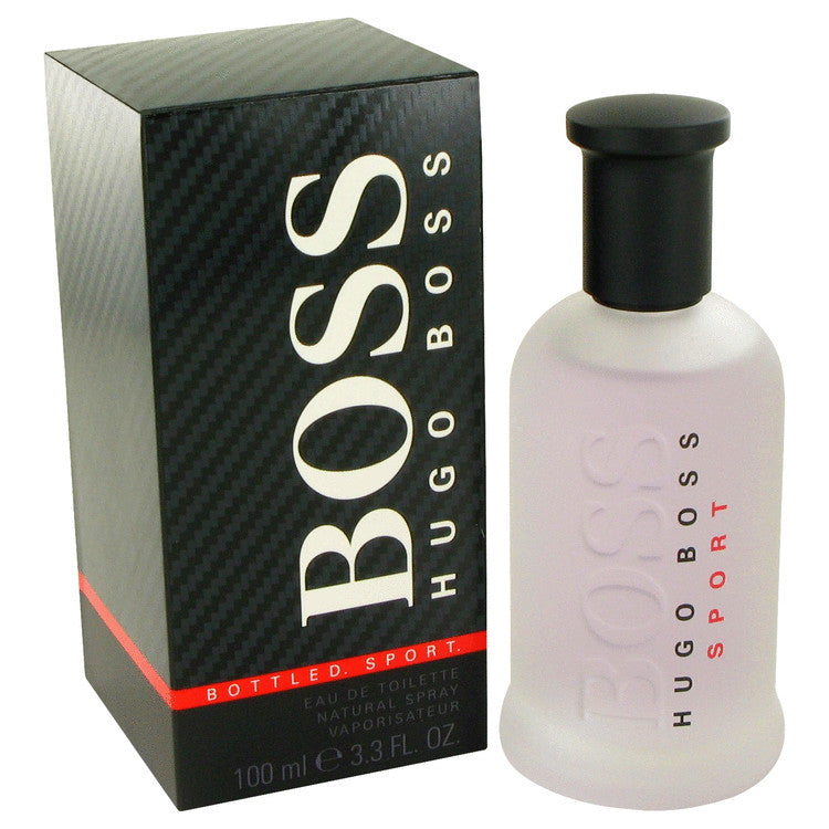 Boss Bottled Sport Eau De Toilette Spray By Hugo Boss 3.3 oz Eau De Toilette Spray