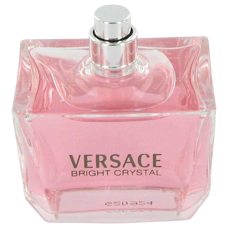 Bright Crystal Eau De Toilette Spray (Tester) By Versace 3 oz Eau De Toilette Spray