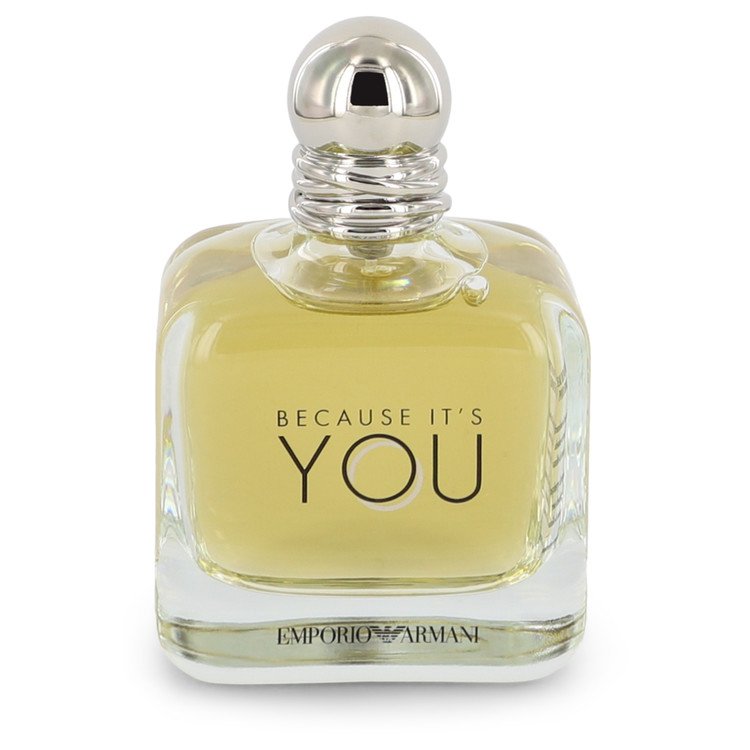Because It's You Eau De Parfum Spray (Tester) By Giorgio Armani 3.4 oz Eau De Parfum Spray