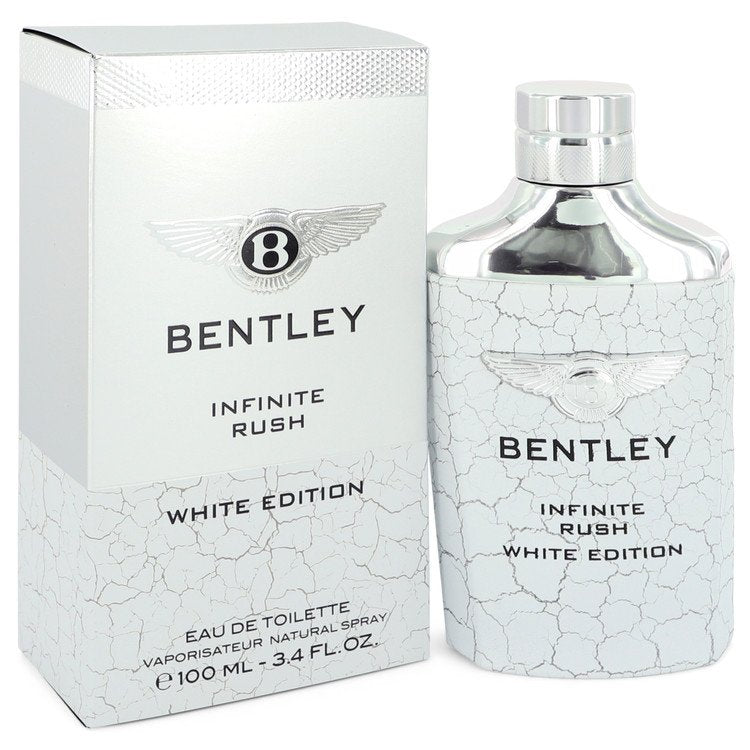 Bentley Infinite Rush Eau De Toilette Spray (White Edition) By Bentley 3.4 oz Eau De Toilette Spray