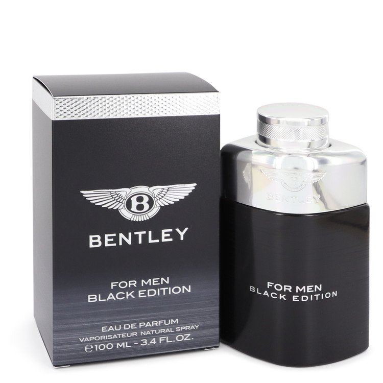 Bentley Black Edition Eau De Parfum Spray By Bentley 3.4 oz Eau De Parfum Spray