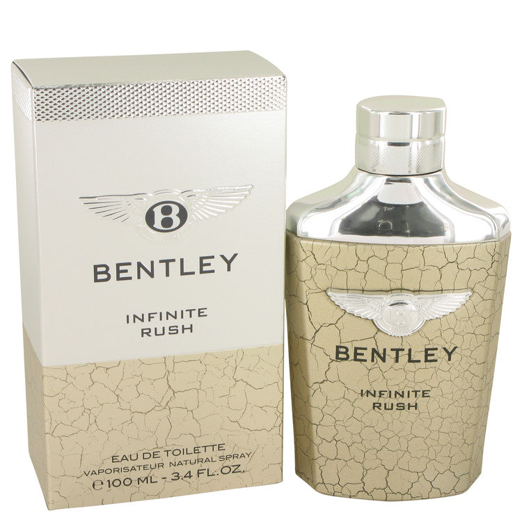 Bentley Infinite Rush Eau De Toilette Spray By Bentley 3.4 oz Eau De Toilette Spray