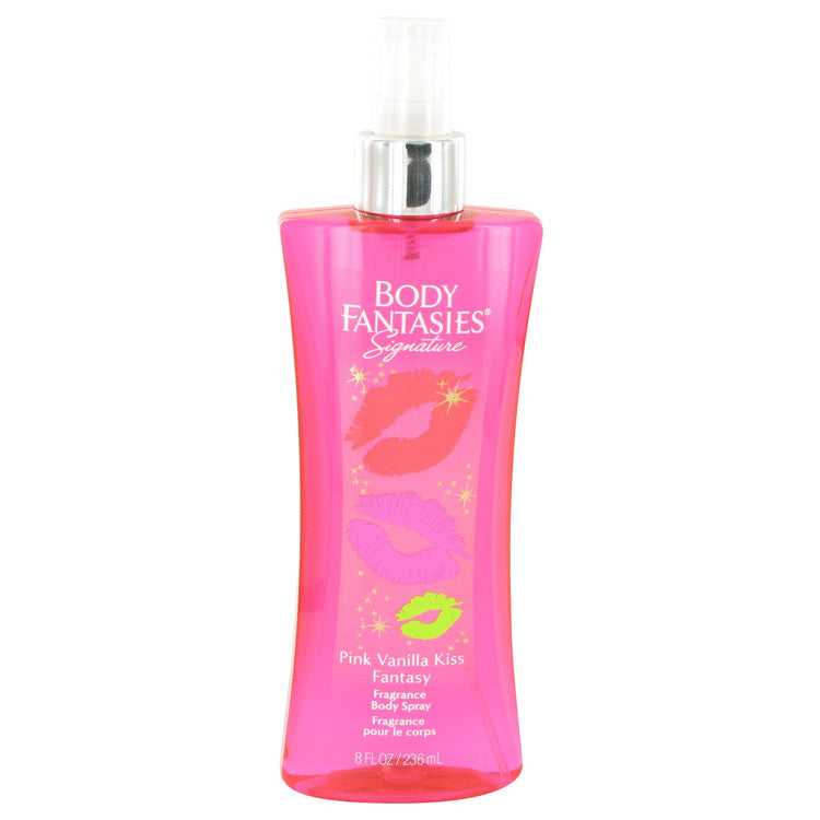 Body Fantasies Signature Pink Vanilla Kiss Fantasy Body Spray By Parfums De Coeur 8 oz Body Spray