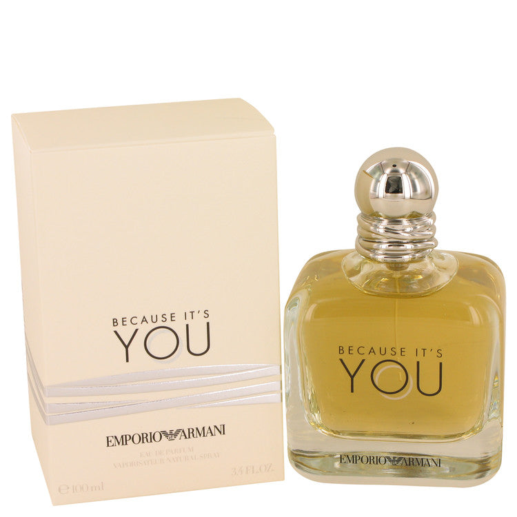 Because It's You Eau De Parfum Spray By Giorgio Armani 3.4 oz Eau De Parfum Spray