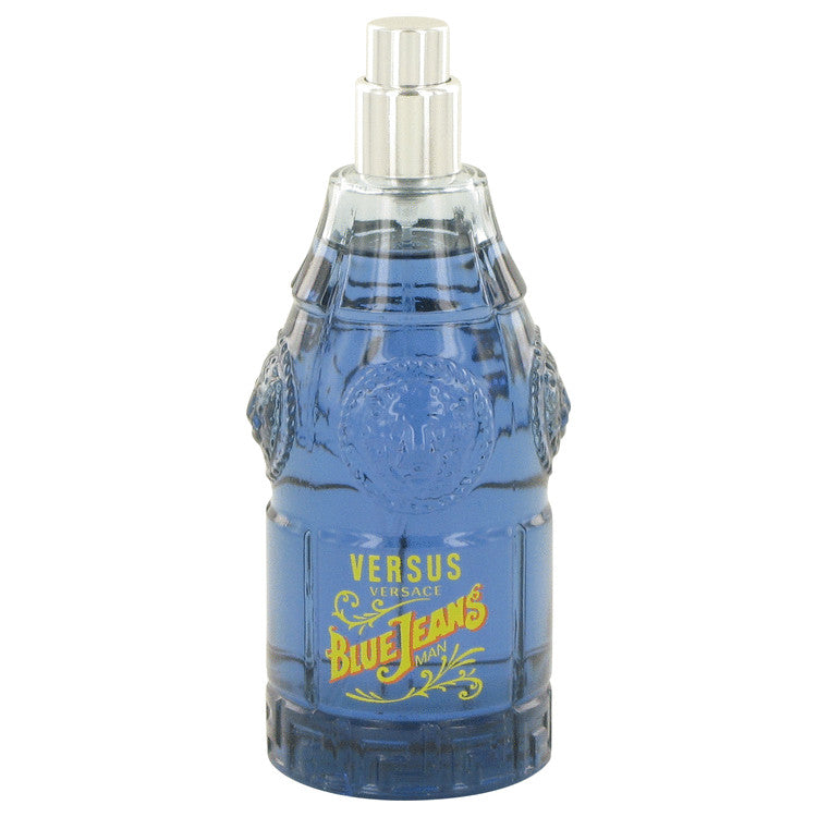 Blue Jeans Eau De Toilette Spray (Tester New Packaging) By Versace 2.5 oz Eau De Toilette Spray