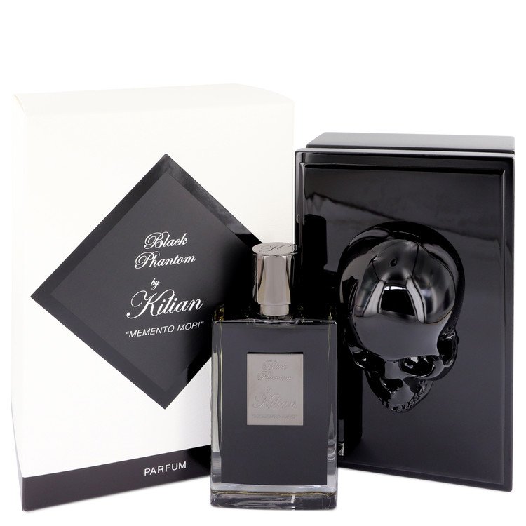 Black Phantom Memento Mori Pure Perfume Refillable Spray By Kilian 1.7 oz Pure Perfume Refillable Spray