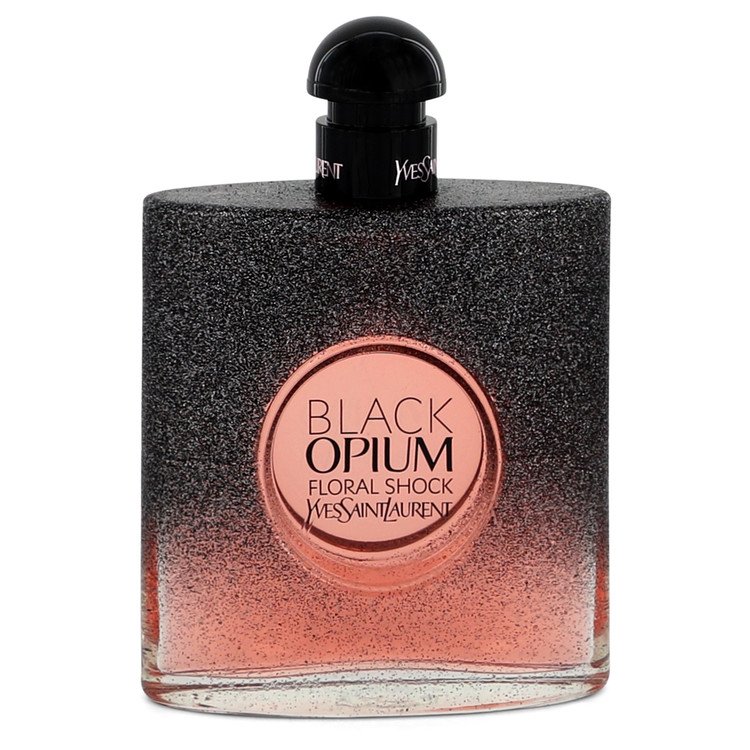 Black Opium Floral Shock Eau De Parfum Spray (Tester) By Yves Saint Laurent 3 oz Eau De Parfum Spray