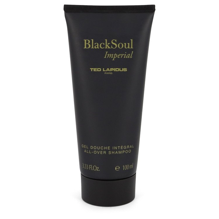 Black Soul Imperial Shower Gel By Ted Lapidus 3.33 oz Shower Gel