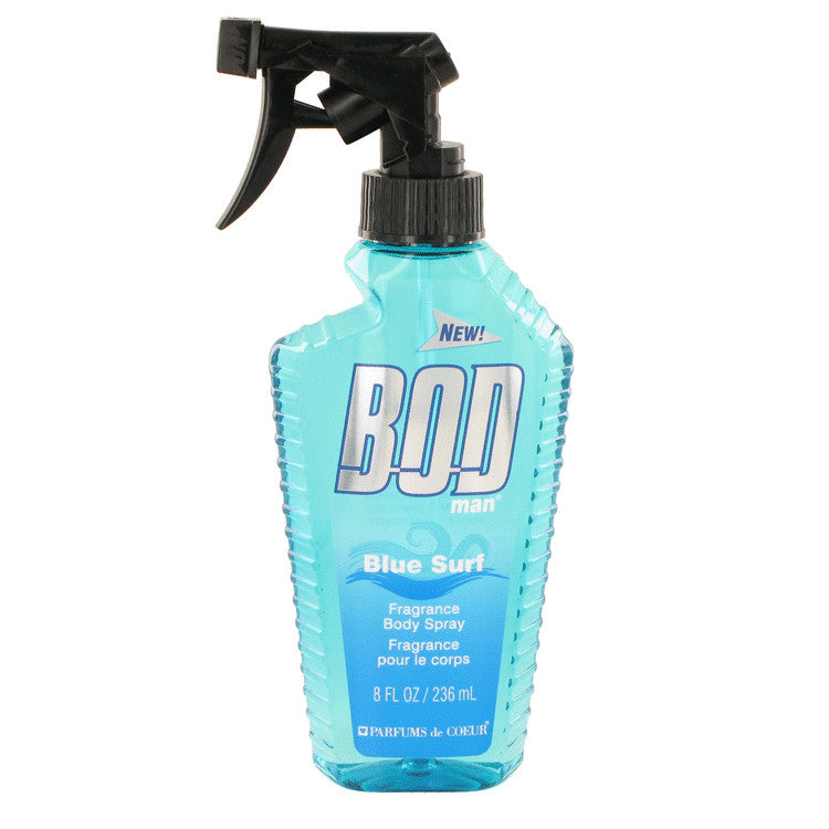 Bod Man Blue Surf Body Spray By Parfums De Coeur 8 oz Body Spray