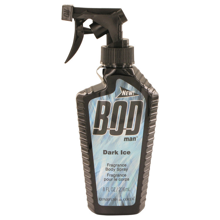 Bod Man Dark Ice Body Spray By Parfums De Coeur 8 oz Body Spray