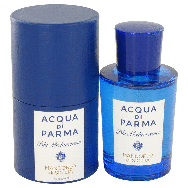 Blu Mediterraneo Mandorlo Di Sicilia Eau De Toilette Spray By Acqua Di Parma 2.5 oz Eau De Toilette Spray