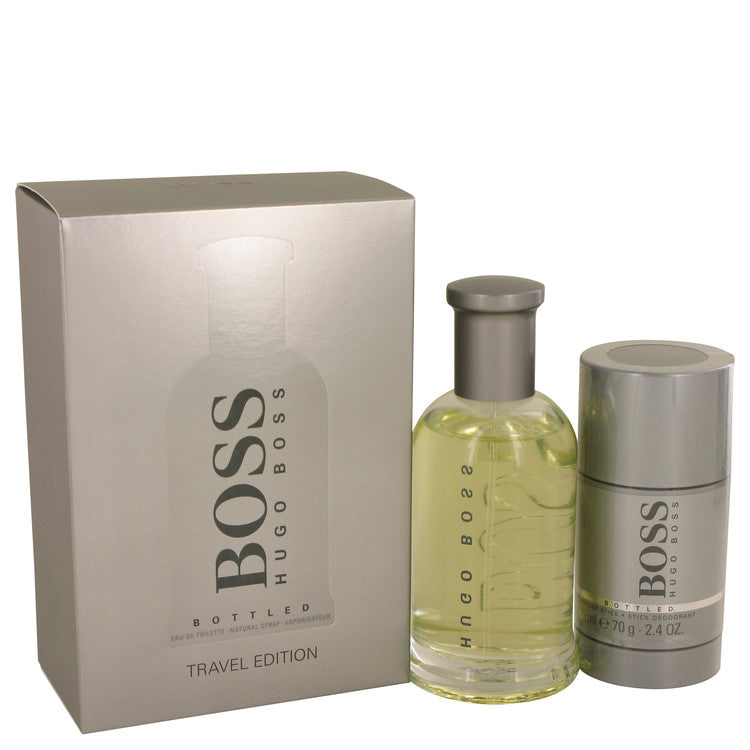 Boss No. 6 Gift Set By Hugo Boss 3.3 oz Eau De Toilette Spray + 2.4 oz Deodorant Stick