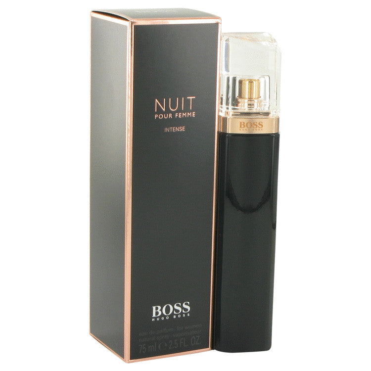 Boss Nuit Intense Eau De Parfum Spray By Hugo Boss 2.5 oz Eau De Parfum Spray