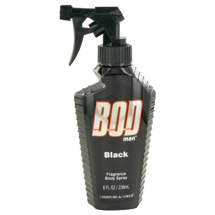 Bod Man Black Body Spray By Parfums De Coeur 8 oz Body Spray