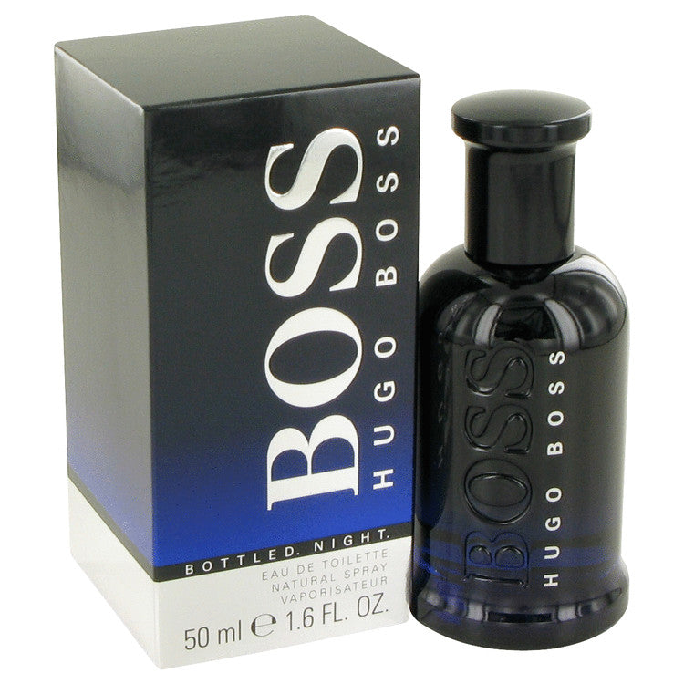 Boss Bottled Night Eau De Toilette Spray By Hugo Boss 1.7 oz Eau De Toilette Spray