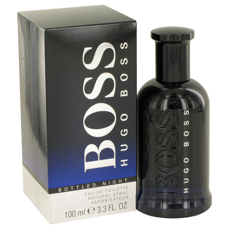 Boss Bottled Night Eau De Toilette Spray By Hugo Boss 3.3 oz Eau De Toilette Spray