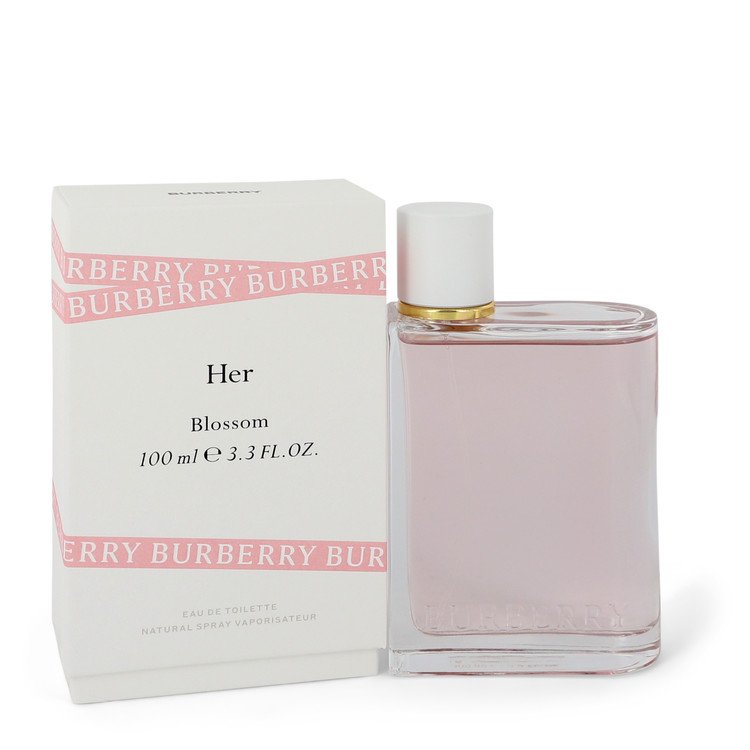 Burberry Her Blossom Eau De Toilette Spray By Burberry 3.3 oz Eau De Toilette Spray