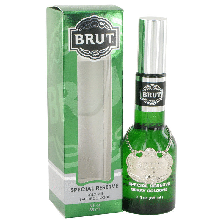 Brut Cologne Spray (Original Glass Bottle) By Faberge 3 oz Cologne Spray