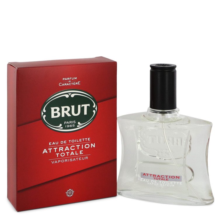 Brut Attraction Totale Eau De Toilette Spray By Faberge 3.4 oz Eau De Toilette Spray