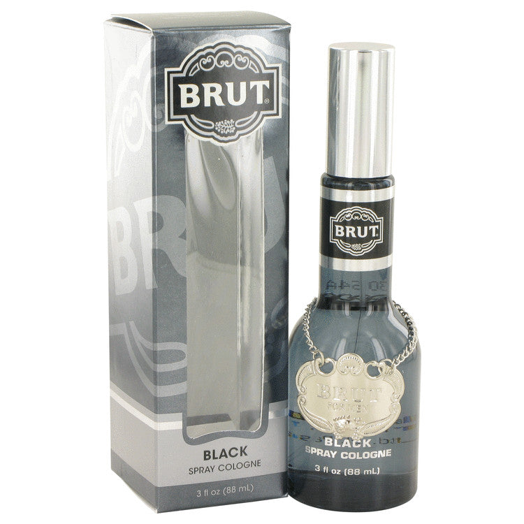 Brut Black Cologne Spray By Faberge 3 oz Cologne Spray