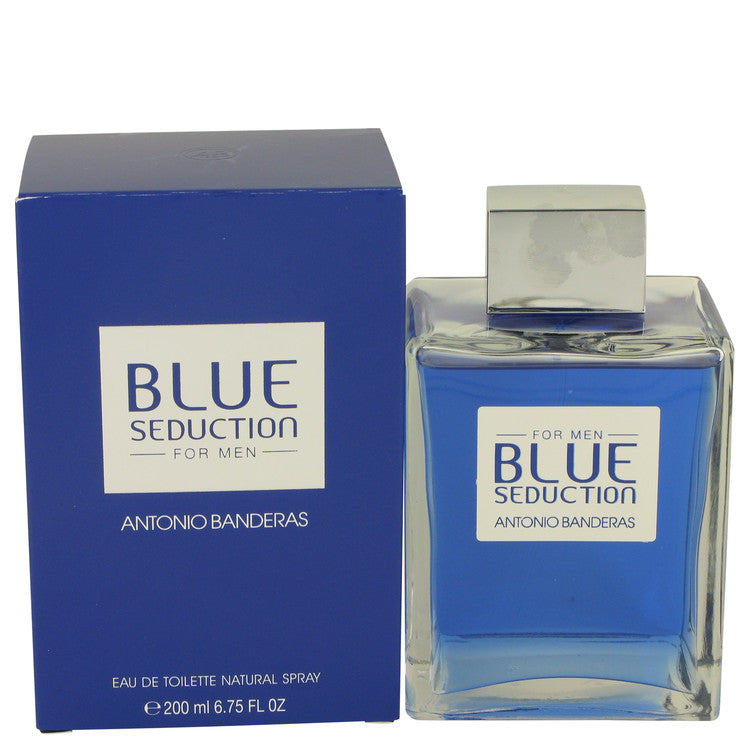 Blue Seduction Eau De Toilette Spray By Antonio Banderas 6.7 oz Eau De Toilette Spray