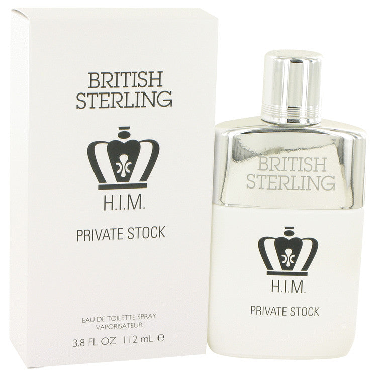 British Sterling Him Private Stock Eau De Toilette Spray By Dana 3.8 oz Eau De Toilette Spray