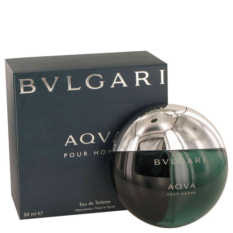 Aqua Pour Homme Eau De Toilette Spray By Bvlgari 1.7 oz Eau De Toilette Spray