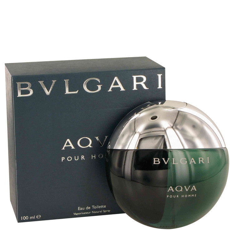 Aqua Pour Homme Eau De Toilette Spray By Bvlgari 3.3 oz Eau De Toilette Spray