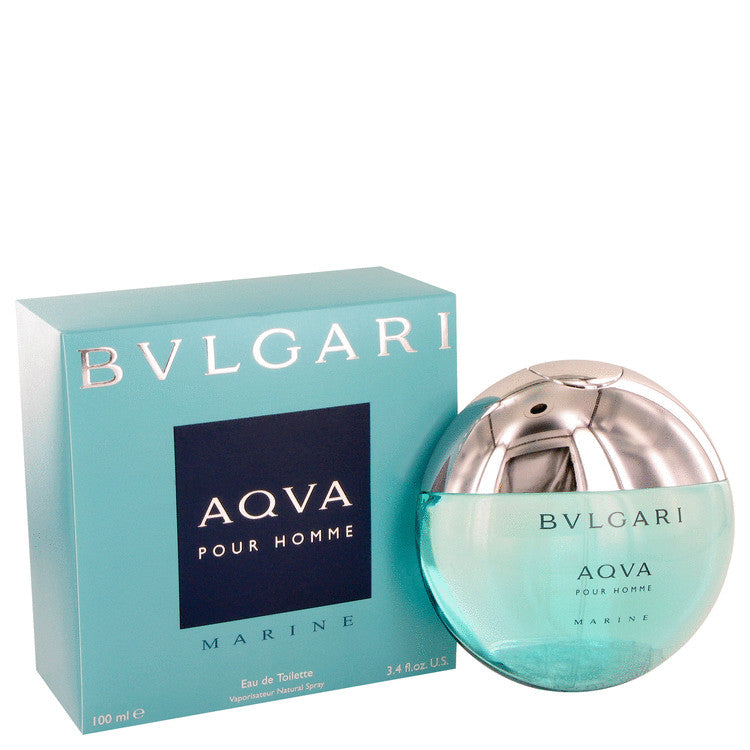 Bvlgari Aqua Marine Eau De Toilette Spray By Bvlgari 3.4 oz Eau De Toilette Spray