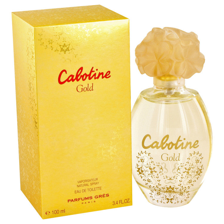 Cabotine Gold Eau De Toilette Spray By Parfums Gres 3.4 oz Eau De Toilette Spray