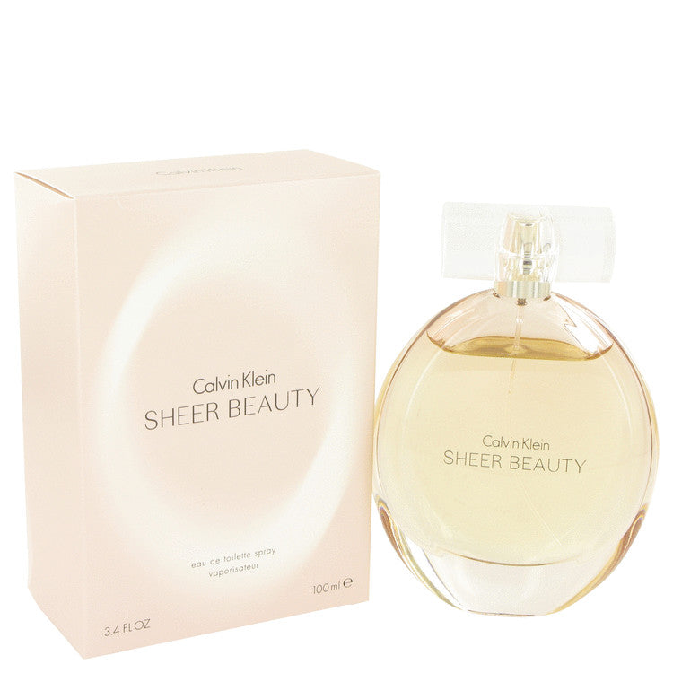 Sheer Beauty Eau De Toilette Spray By Calvin Klein 3.4 oz Eau De Toilette Spray