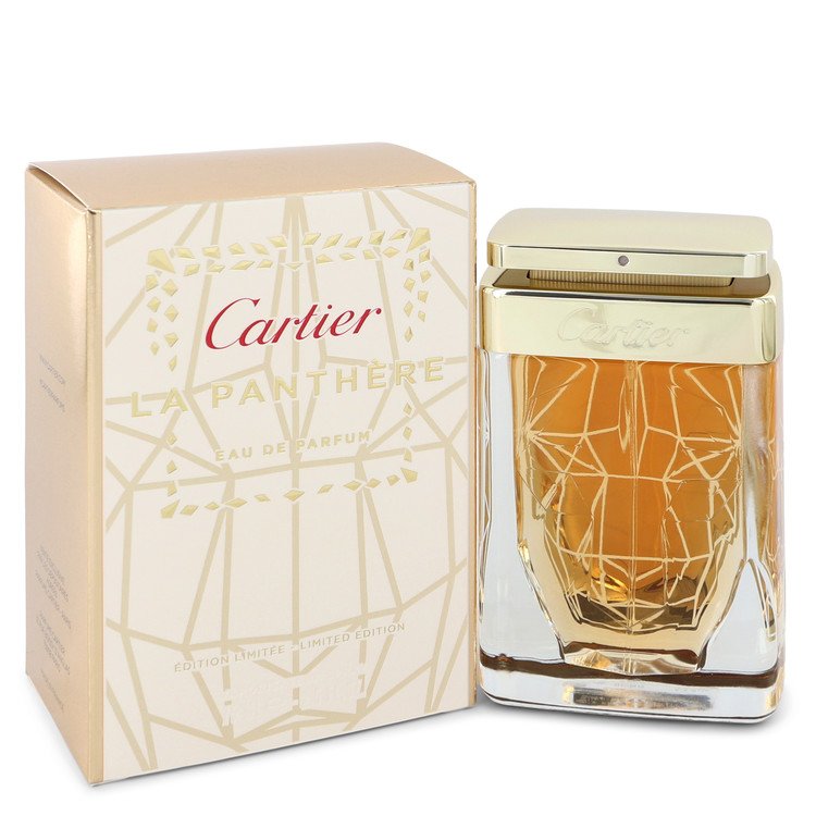 Cartier La Panthere Eau De Parfum (Spray Limited Edition) By Cartier 2.5 oz Eau De Parfum
