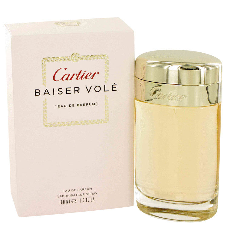 Baiser Vole Eau De Parfum Spray By Cartier 3.4 oz Eau De Parfum Spray