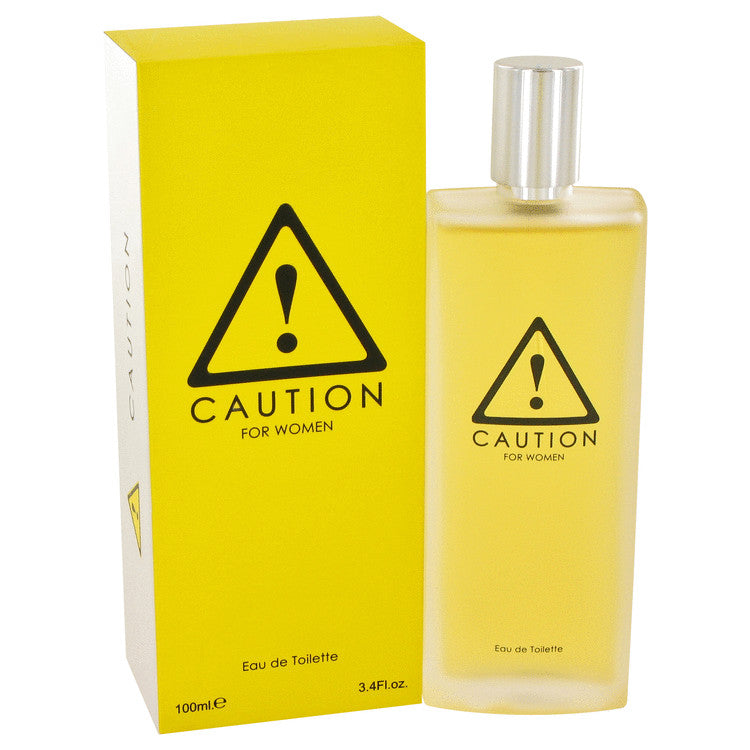 Caution Eau De Toilette Spray By Kraft 3.4 oz Eau De Toilette Spray